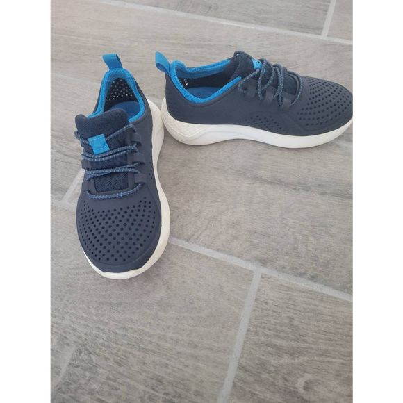 CROCS Other - Boys Crocs Literide Pull-on Sneaker Blue Toddler Child Size 11